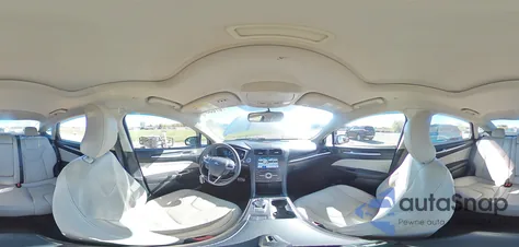 2017 Ford Fusion Titanium Hev из США, поврежденный, VIN 3FA6P0RUXHR383829